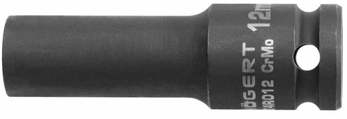 Smūginis lizdas 1/2", 20 mm, CrMo, gilus