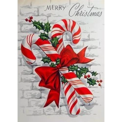 Deimantinis paveikslas Christmas Candy WD2441