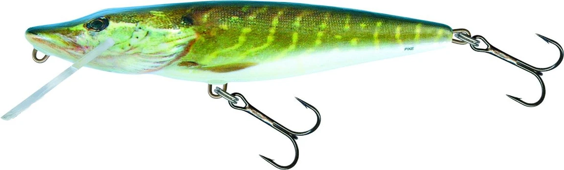 Plaukiantis vobleris Salmo Pike, 9 cm, Real Pike