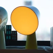 "Foscarini Binic" dizaino stalinis šviestuvas, geltonas