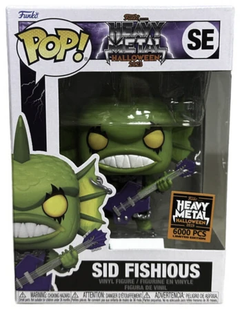 Funko POP! Heavy Metal Sid Fishious exclusive