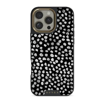 Night Sky - Dotted iPhone 16 Pro Max Case, Elite Dark (MagSafe) / Gold
