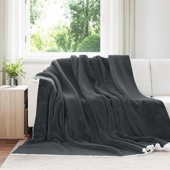 Apklotas Tamsiai pilka 220 x 240 cm Flysas