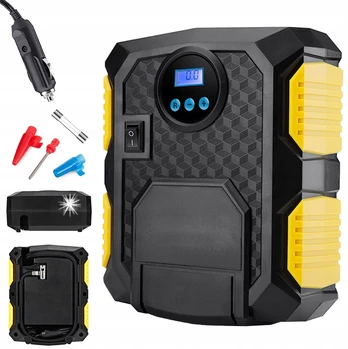 Automobilio oro kompresorius 12v LED LCD
