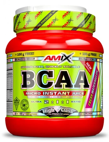 Amix BCAA Instant Micro Juice, Fruit Punch, 500 g