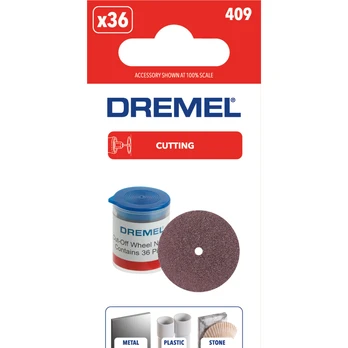 Atpjovimo diskai Dremel 409, 24,0 mm, 2615040932, 36 vnt.