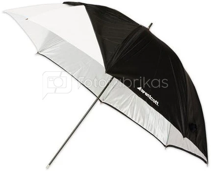 Westcott 45"/114cm Optical White Satin with Removable Black Cover