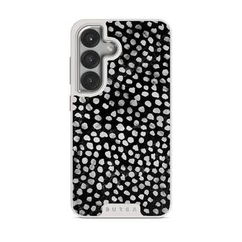 Night Sky - Dotted Samsung Galaxy S25 Plus Case, Elite Light (Magnetic) / Silver