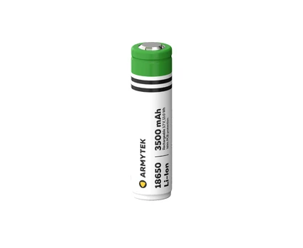 Armytek 18650 3500mAh, įkraunama baterija su apsauga