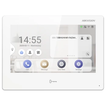 PATALPŲ VIDAUS SKYDELIS Wi-Fi / IP DS-KH9310-WTE1(B) Hikvision, Android