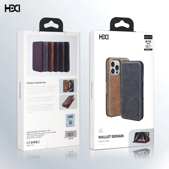 Dėklas HDD Classic Wallet Case Apple iPhone 11 mėlynas