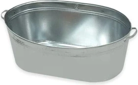 No Name GALVANIZED TUB 100L 78X65X32CM