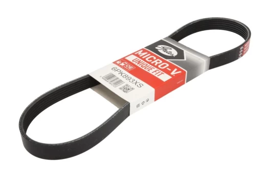 V formos rumbuoti diržai GATES 6PK893XS
