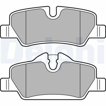 DELPHI LP2762 Brake pad set