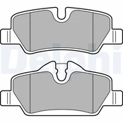 DELPHI LP2762 Brake pad set kaina