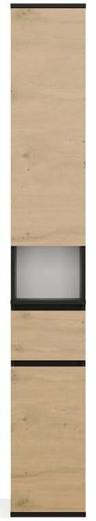 Spinta Lior 2D1S, artisan oak sp., 35 cm x 30 cm x 202.5 cm