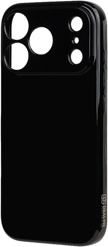 Dėklas OBAL:ME Glossy phone case for iPhone 17 Pro juodas