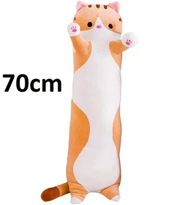 Vaikiška, pliušinė katė Airi, ruda, 70 cm