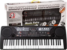 Vaikiškas sintezatorius su mikrofonu (61 klavišas) + MP3 / USB kaina