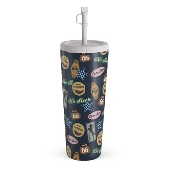 Open Late - Travel Mug, 700 ml / Straw