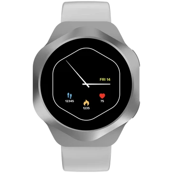 CANYON Smart Watch Hexagon 88 BT-CALL Silver