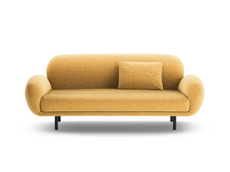 Sofa, "Poppy", 2 Seats, 178x72x82, Mustard