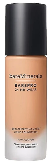 Bare Minerals BAREPRO 24HR WEAR matte liquid foundation SPF20 #Light 22 Warm 30 ml