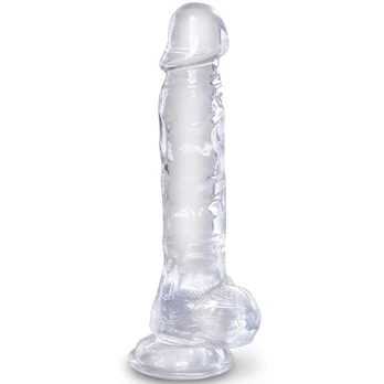 KING COCK - Skaidrus Realistiškas Dildo 16.5 cm