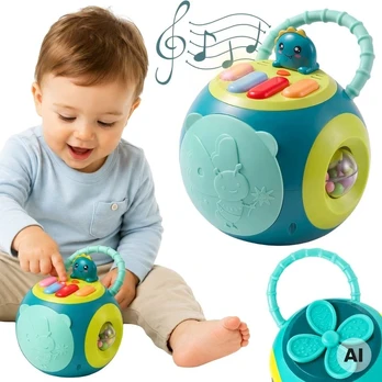 Woopie Interactive Montessori Educational Ball Sorter Piano