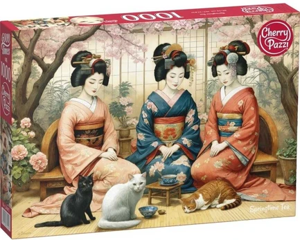 CherryPazzi dėlionė Springtime Tea 1000 det