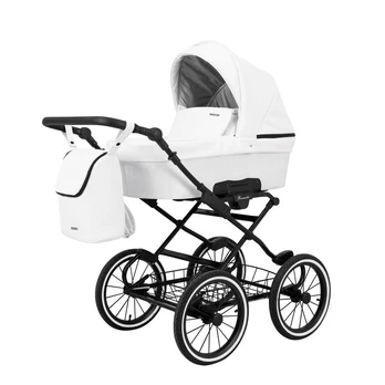 Universalus vežimėlis Romantic Kunert 1in1 White ECO