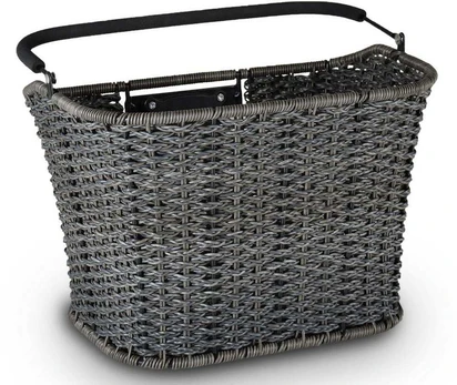 Dviračio krepšys Cube RFR Front Basket Klick & Go, aliuminis/plastikas, juoda