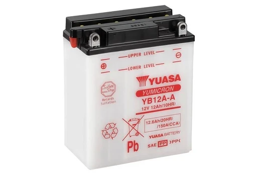 YUASA YB12A-A (51211) 12.6Ah (C20) akumuliatorius
