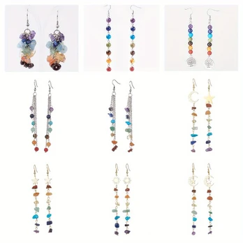Auskarai, #5201 Star*1 Pair