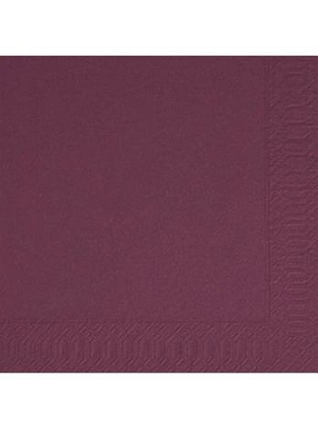 Servetėlės violetinė (2 sl., 33 cm., 125 vnt.)
