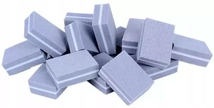 MINI poliravimo bokeliai 100/180, 50 vnt pilki