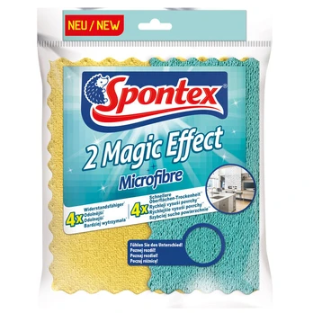 Spontex universalios valymo šluostės Magic Effect, 2 vnt.