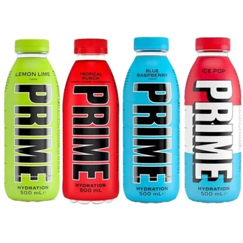 Prime UK Izotoninis gėrimas 500 ml. - Lemon lime skonis