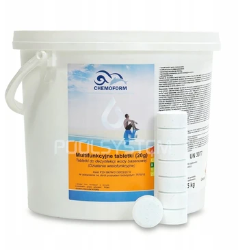 Gotix Multifunkcinės baseino tabletės 4in1 20g 3kg