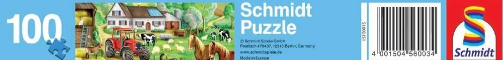 Schmidt Merry Farmyard dėlionė (100 detalių)