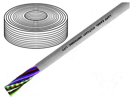 Wire | UNITRONIC® LiYY (TP) | 2x2x0,25mm2 | unshielded | 500V | PVC | Cu