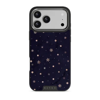 Midnight Kiss - Star iPhone 17 Pro Max Case, Elite Dark (MagSafe) / Gunmetal