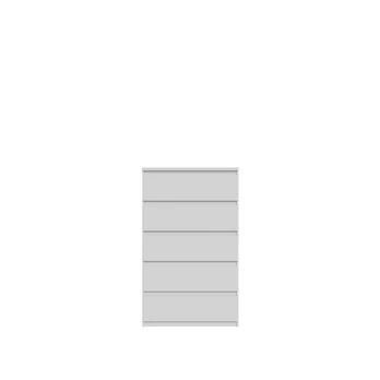 Komoda Domoletti CHLK45-U42, balta, 42.2x77.2x128.1 cm