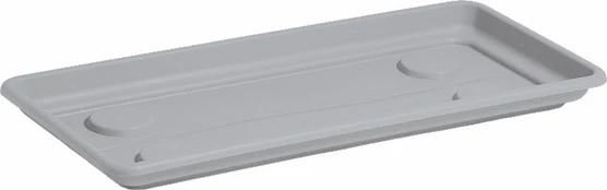 Plastikinė lėkštutė loveliui MEGA, pilkos sp., 60 x 29 x 8 cm.
