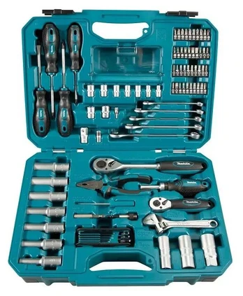 Tool set E-08458, 1/2", 1/4" and 3/8"