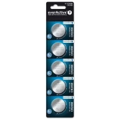 Mini everActive CR2450 ličio baterijos lizdinė plokštelė, 5 vnt. kaina