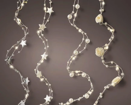 El. girlianda DECO STRING, 20 LED, šiltai balta
