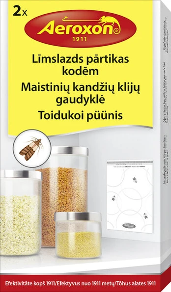 Maistinių kandžių spąstai Aeroxon, 2 vnt.
