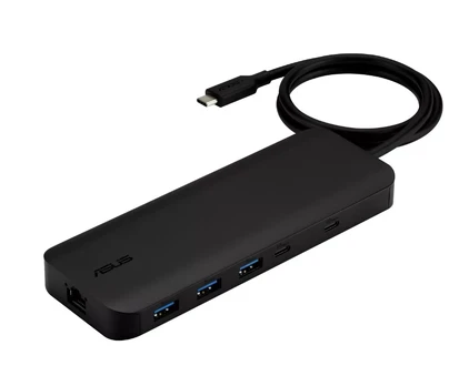 USB-C 11-in-1 dokas DC-320, juodas