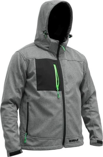 Dedra Softshell striuke su gaubtu dydis M96poliesteris 4elastano